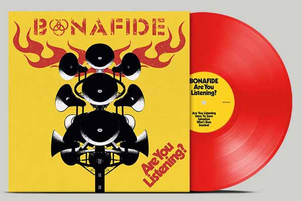 Bonafide - Are You Listening? (Red Vinyl) - Rock - LP