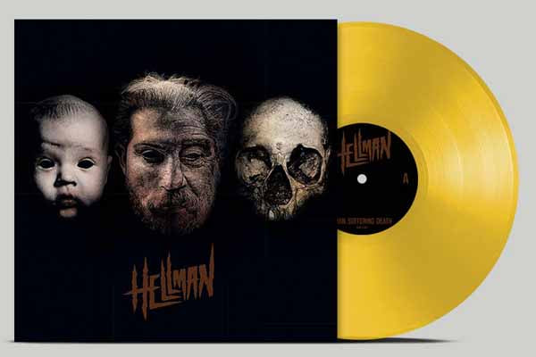 Hellman - Born, Suffering, Death (Transparent Yellow Vinyl) - Death Metal - LP
