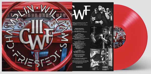 Champlin Williams Friestedt - Iii (Red Vinyl) (Limited Edition) - Rock - LP