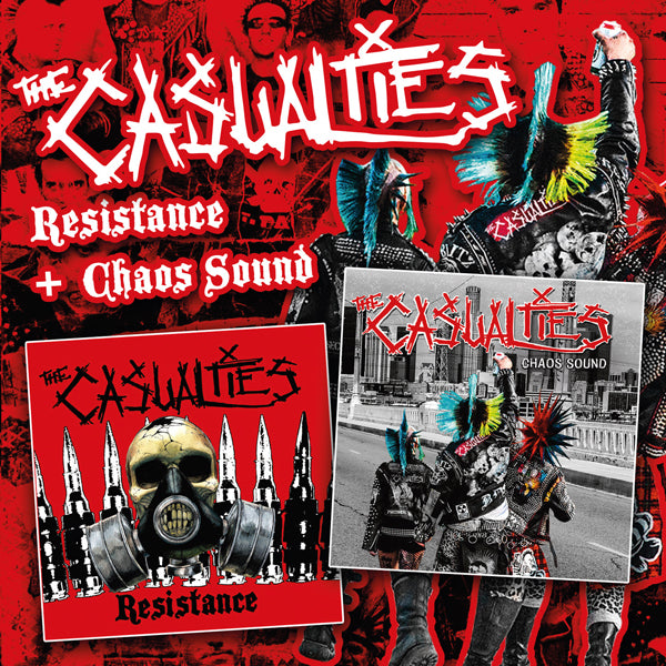 Casualties, The - Resistance + Chaos Sound (2Cd) - Punk - DCD