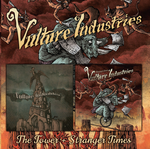 Vulture Industries - The Tower + Stranger Times (2Cd) - Rock - DCD