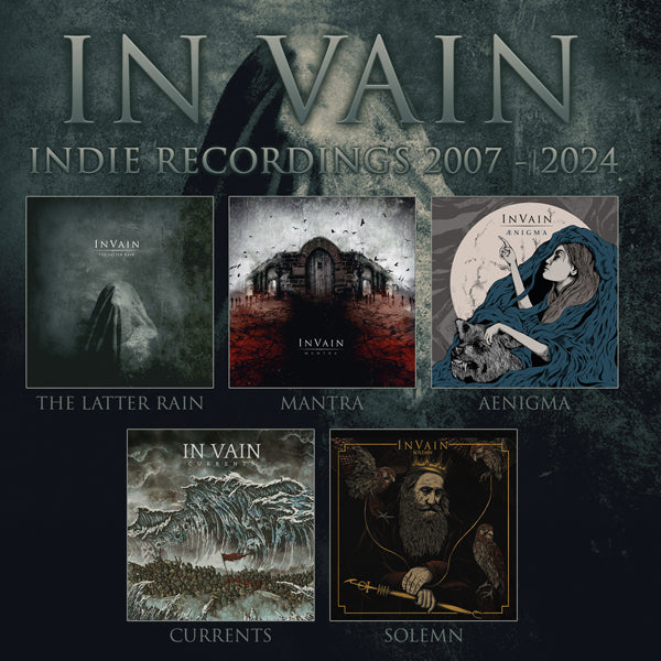 In Vain - Indie Recordings 2007 - 2024 (5Cd) - Death Metal - 5CD