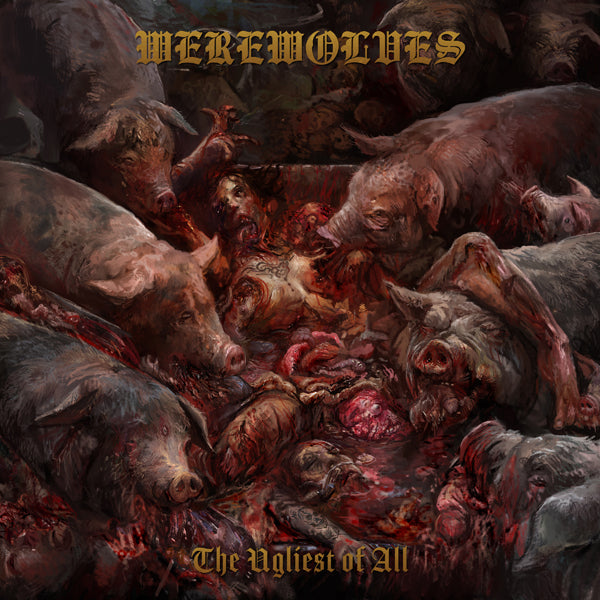 Werewolves - The Ugliest Of All (Red Vinyl) - Death Metal - LP