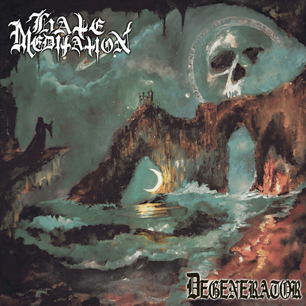 Hate Meditation - Degenerator (White Vinyl) - Black Metal - LP