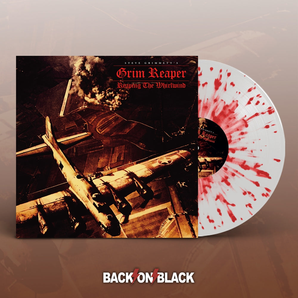 Grim Reaper - Reaping The Whirlwind Live British Steel Festival 2018 (White W/ Red Splatter Vinyl 2Lp) - Metal - DLP