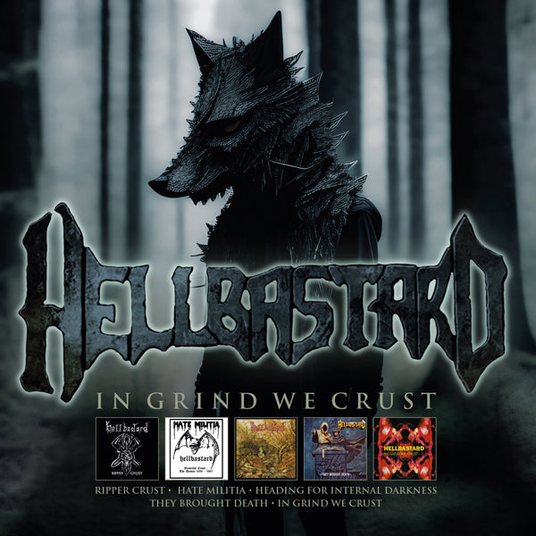 Hellbastard - In Grind We Crust (4Cd) - Metal - 4CD