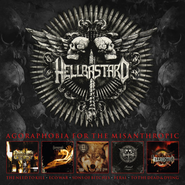 Hellbastard - Agoraphobia For The Misanthropic (4Cd) - Thrash Metal - 4CD