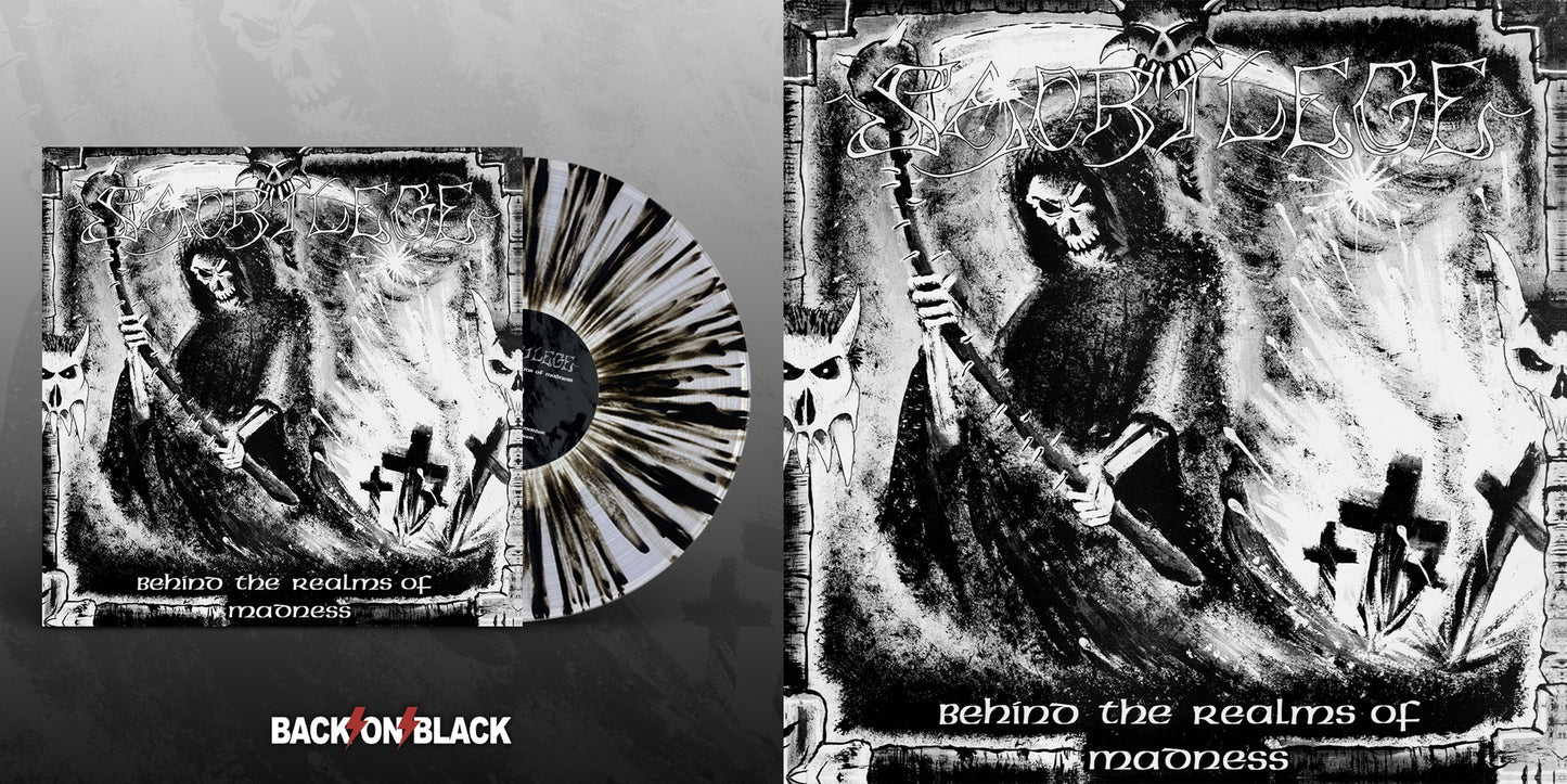 Sacrilege - Behind The Realms Of Madness (Clear W/ Black Splatter Vinyl 2Lp) - Metal - DLP