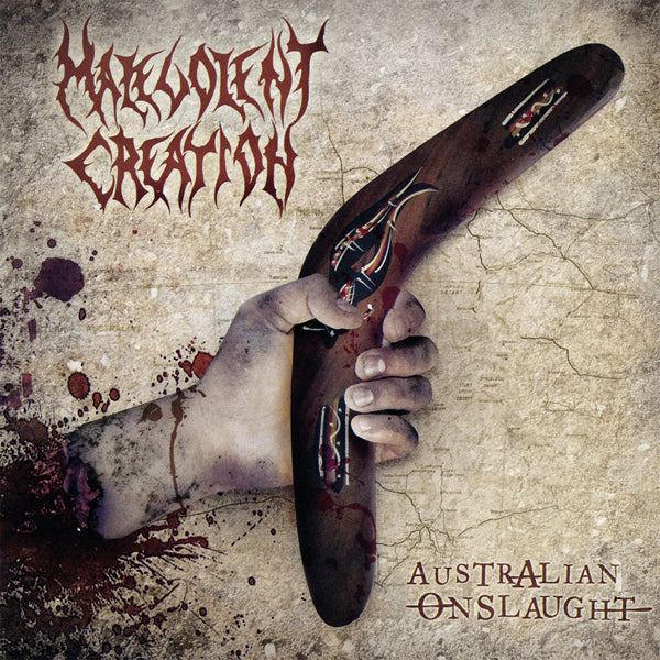 Malevolent Creation - Australian Onslaught (Yellow Vinyl 2Lp) - Death Metal - DLP