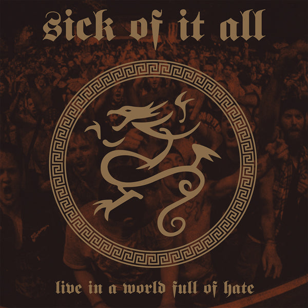 Sick Of It All - Live In A World Full Of Hate (Clear Vinyl) - Hardcore - LP