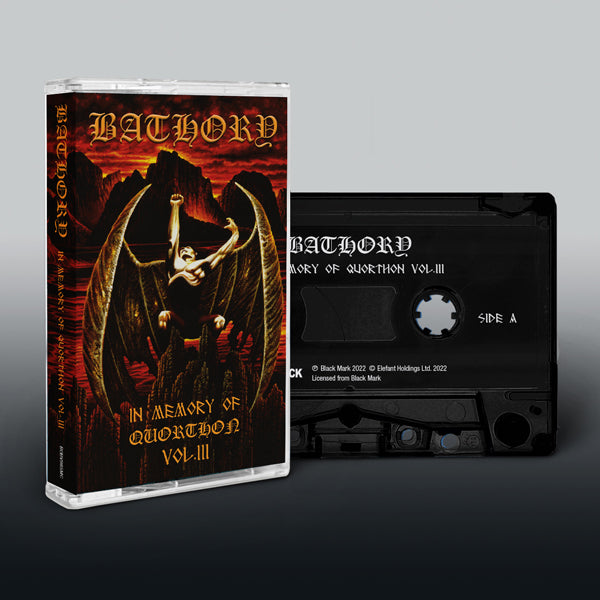 Bathory - In Memory Of Quorthon Vol 3 - Black Metal - MC