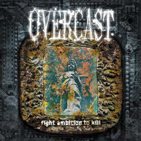 Overcast - Fight Ambition To Kill (Mint/Baby Blue Splatter) - Metal - LP