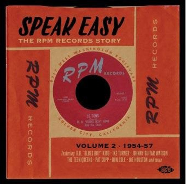 Various Artists - Speakeasy The Rpm Records Story: Volume 2 - Blues - DCD