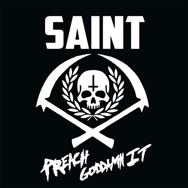Saint (Christopher Webster) - Preach Goddamn It - Punk - LP
