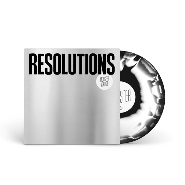Resolutions - Monster Mirror (Black/White Swirl Vinyl) - Rock - LP