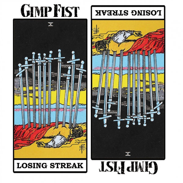 Gimp Fist - Losing Streak (Transparent Blue Magenta Marbled Vinyl) - Punk - LP