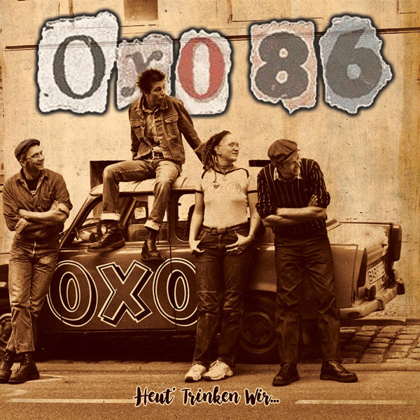 Oxo 86 - Heut' Trinken Wir (Ultraclear W/ Orange Splatter Vinyl) - Punk - LP