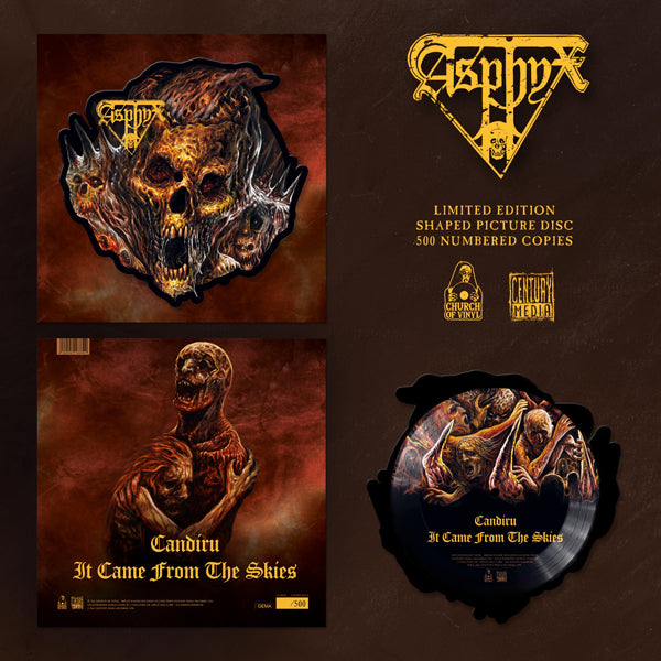 Asphyx - Candiru (Shaped Picture Disc) - Death Metal - 12PD