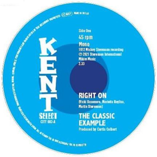 Classic Example, The - Right On / I Found Me A Girl - Soul/Funk - 7