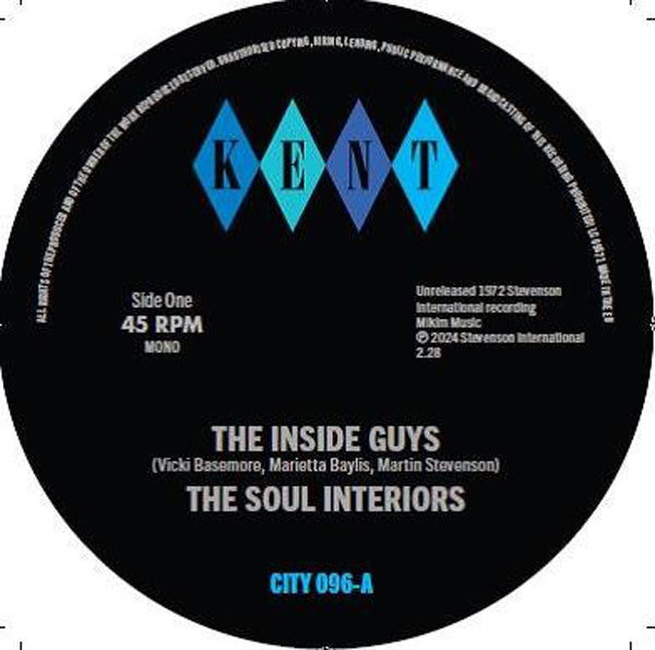 Soul Interiors, The - The Inside Guys / My Friend Heartaches - Soul/Funk - 7
