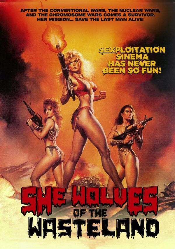 Feature Film - She-Wolves Of The Wasteland - Film/TV/Character - DVD