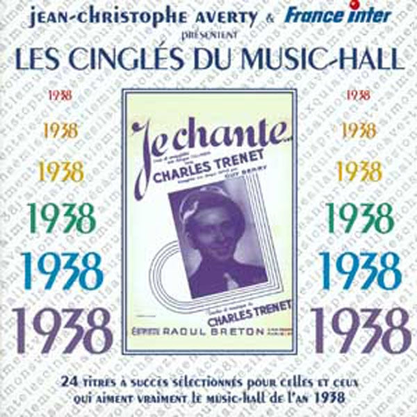 Jean-Christophe Averty - Les Cingles Du Music Hall : 1938 - Rock/Pop - CD