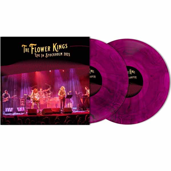 Flower Kings, The - Live In Stockholm 2025 (Trans Violet With Black Smoke) - Prog Rock - DLP