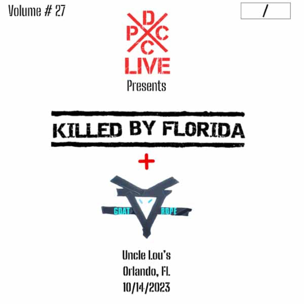 Killed By Florida & Goat Rope - Dcxpc Live Vol. 27 - Punk - LP