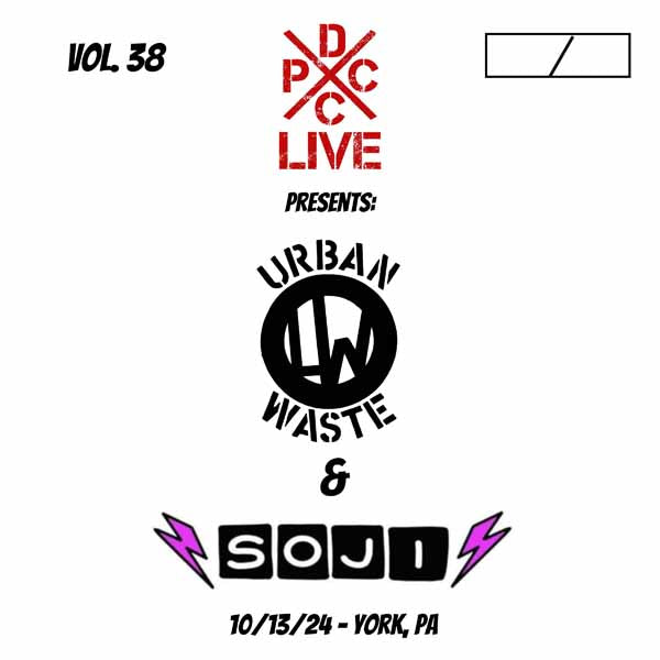 Urban Waste & Soji - Dcxpc Live Vol. 38 - Punk - LP
