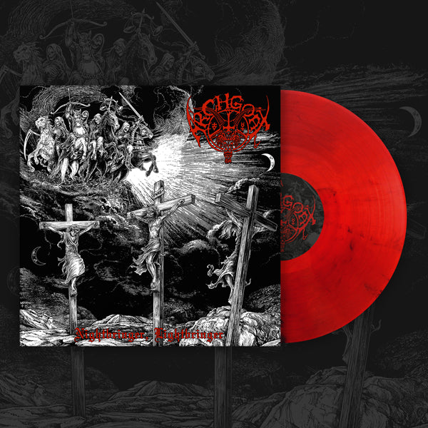 Church Of Misery - Nightbringer, Lightbringer Transparent (Red Smoke Vinyl) - Black Metal - Music Vinyl LP
