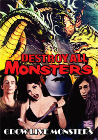 Destroy All Monsters - Grow Live Monsters - Electronic - DVD