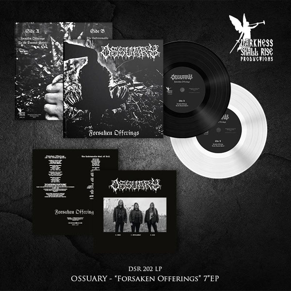 Ossuary - Forsaken Offerings (Black Vinyl) - Death Metal - 7EP