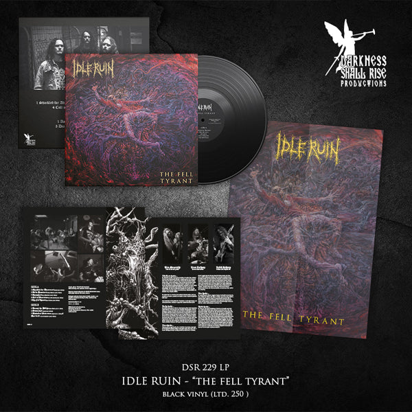 Idle Ruin - The Fell Tyrant (Black Vinyl) - Death Metal - LP