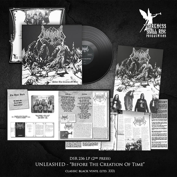 Unleashed - Before The Creation Of Time (Black Vinyl 2Nd Press) - Death Metal - LP