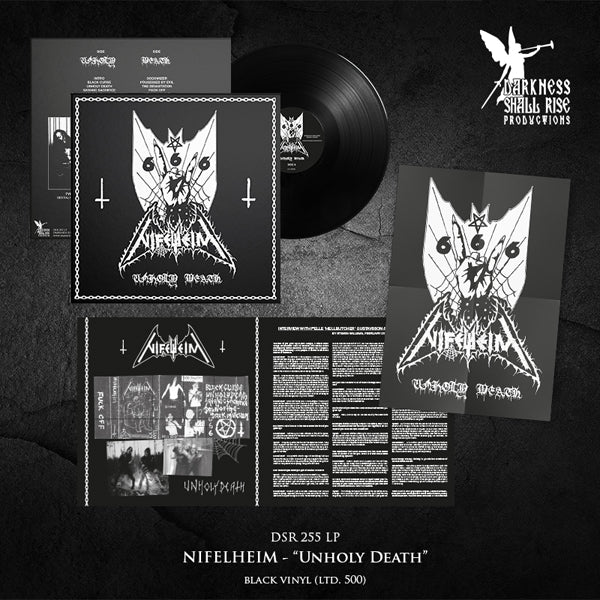 Nifelheim - Unholy Death (Black Vinyl) - Black Metal - LP
