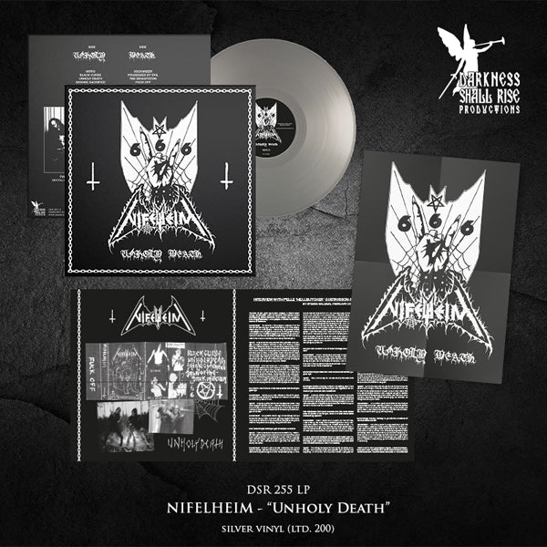 Nifelheim - Unholy Death (Silver Vinyl) - Black Metal - LP