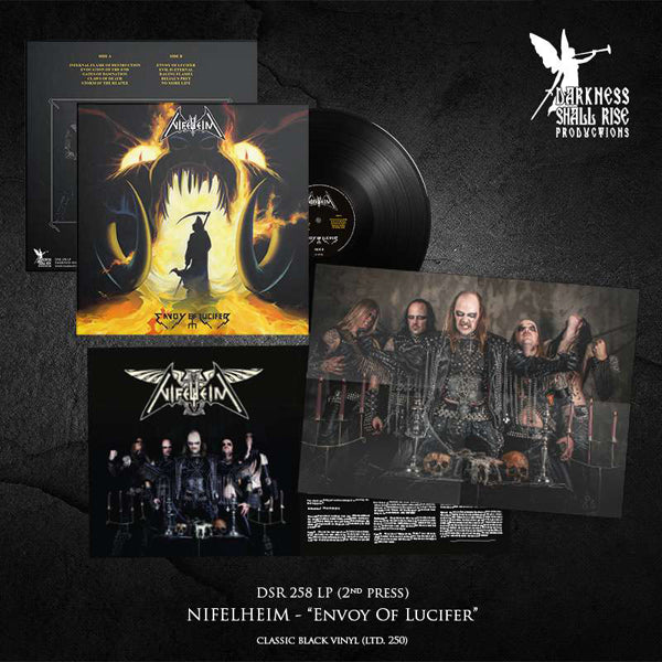 Nifelheim - Envoy Of Lucifer (Black Vinyl 2Nd Press) - Black Metal - LP