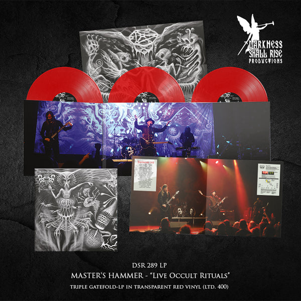Master'S Hammer - Live Occult Rituals (Transparent Red Vinyl 3Lp) - Black Metal - 3LP
