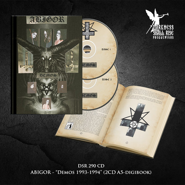 Abigor - Demos 1993-1994 (2Cd + A5 Hardcover-Book) - Black Metal - DCD