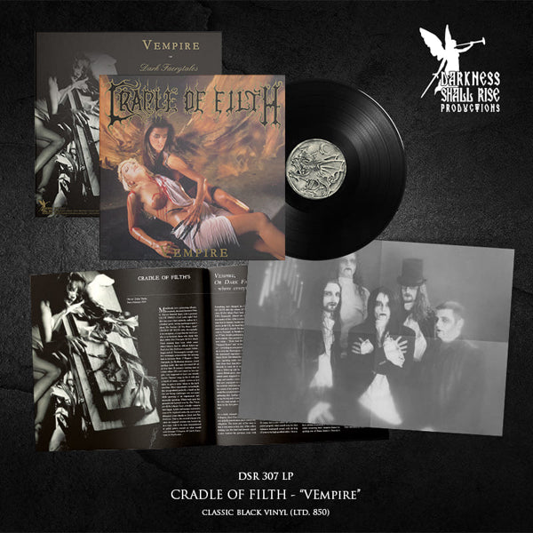 Cradle Of Filth - Vempire, Or Dark Faerytales In Phallustein (Black Vinyl) - Black Metal - LP