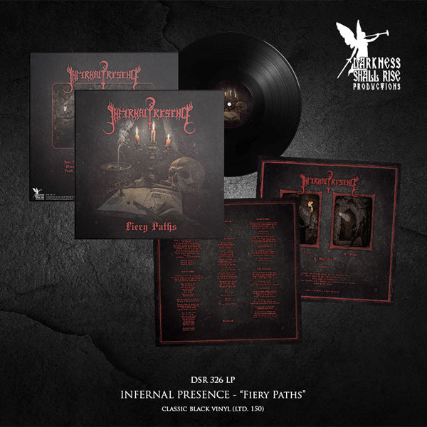 Infernal Presence - Fiery Paths (Black Vinyl) - Black Metal - LP