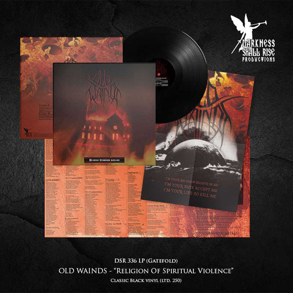 Old Wainds - Religion Of Spiritual Violence (Black Vinyl) - Black Metal - LP