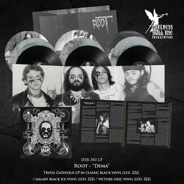 Root - Dema (Galaxy Black Ice Vinyl 3Lp) - Black Metal - 3LP