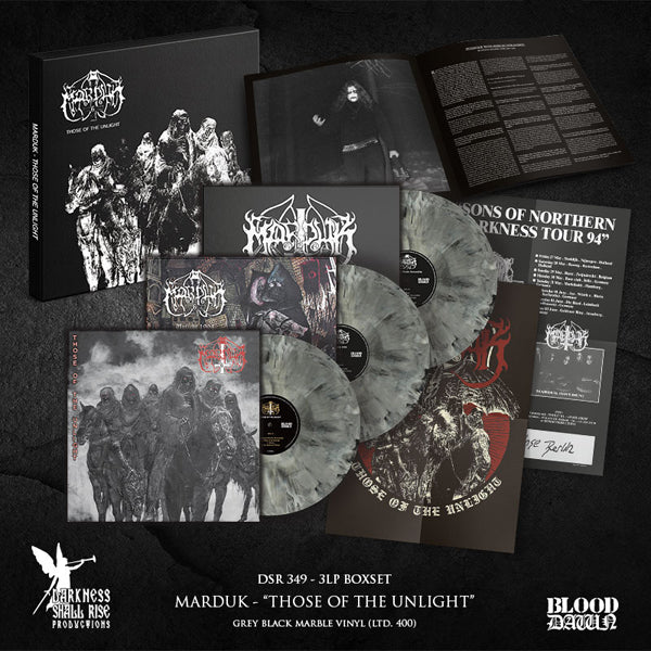 Marduk - Those Of The Unlight (Grey Marble Vinyl 3Lp Boxset) - Black Metal - 3LP