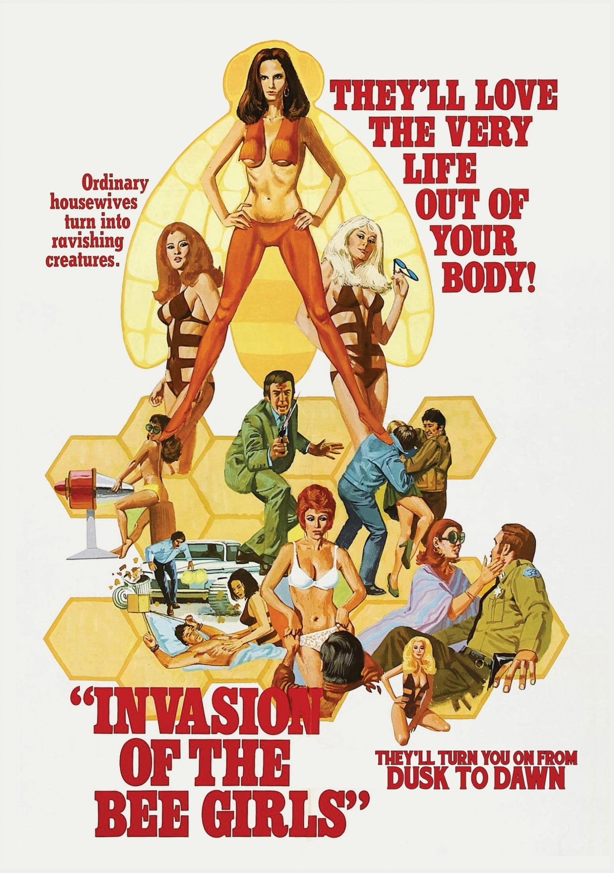 Feature Film - Invasion Of The Bee Girls - Film/TV/Character - DVD