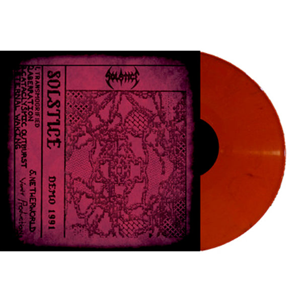 Solstice - Demo 1991 (Re-Issue) (Red Vinyl) - Death Metal - LP