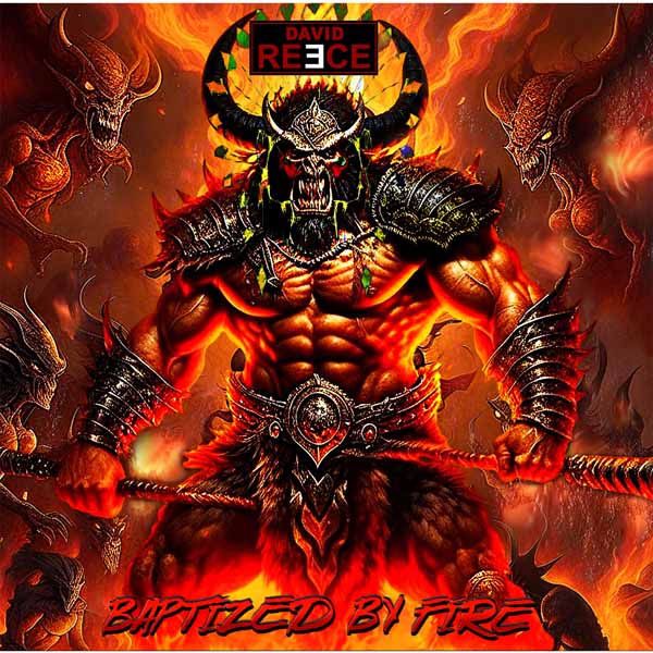 David Reece - Baptized By Fire - Metal - CD