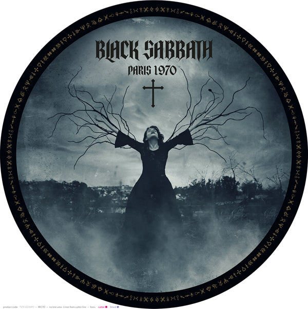 Black Sabbath - Paris 1970 (Picture Disc) - Metal - 12PD