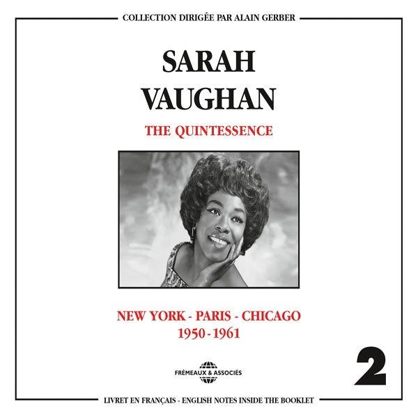 Sarah Vaughan - The Quintessencevol 2 New York - Paris - Chicago 1950-1961 - Rock/Pop - DCD