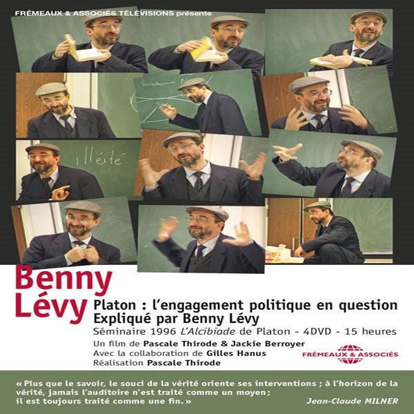 Benny Lévy (Un Film De Pascale Thirode & Jackie Berroyer) - Platon : LEngagement Politique En Question Expliqué Par Benny Lévy - Séminaire 1996 LAlcibiade De Platon (4Dvd) - <NONE> - DVD